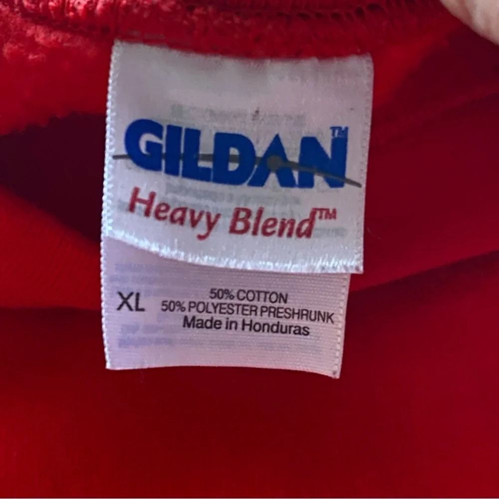 Gilden Toronto Zoo Panda Sweatshirt Adult XL Red Fandom Kawaii Animal Print - Picture 9 of 15